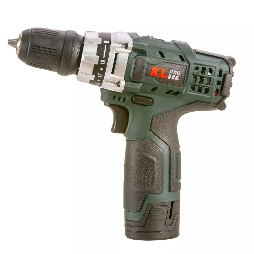 Дрель-шуруповерт Klpro KLNM1020, 10,8 В, 2 Ач, 30 Нм, бесщеточный