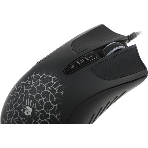 Мышь проводная A4Tech Bloody A90 черный, 6200 dpi, USB, кнопки - 8