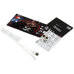 Клавиатура беспроводная Redragon Anubis беспроводная, USB, Bluetooth/Радиоканал, белый
