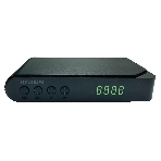 Приставка для цифрового ТВ Hyundai H-DVB200 черный, DVB-T2, DVB-T, DVB-C, HDMI, USB 2.0