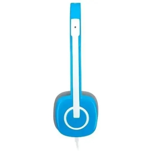 Гарнитура Logitech H150 голубой, проводная, 3.5 мм