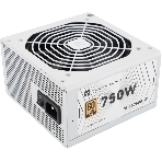 Блок питания 750W/Power Supply Thermalright, 750W 80+ Gold (ATX, 3.1, PCIe 5.1, Non-modular, 1x24(20+4)pin, 1xCPU 8(4+4)pin, 2xPCIe*2 8(6+2)pin, 5xSATA3, 1x12+4pin (12VHPWR PCIe 5.1 12+4pin 600mm), 3xMOLEX4pin, Active, 120x120мм, 150x140x86mm, APFC, white)