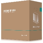 Компьютерный корпус Deepcool CG380 3F WH без БП, боковое окно (панорама), 3x120мм ARGB PWM вентилятора, белый, mATX