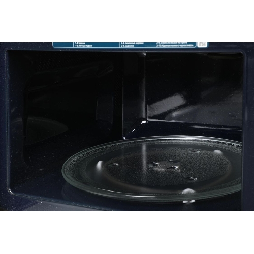 Микроволновая печь Samsung MG23T5018AK/BW черный, 23 л, 800 Вт, переключатели - сенсор
