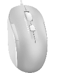 Мышь проводная A4Tech Fstyler FM26S серебристый/белый, 1600 dpi, USB, кнопки - 4