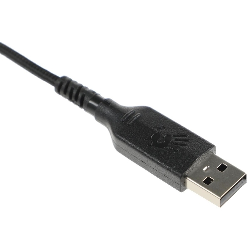 Мышь проводная A4Tech Bloody A90 черный, 6200 dpi, USB, кнопки - 8