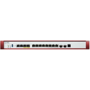 Межсетевой экран Zyxel USG FLEX 700H, Rack, 2xSFP+ (LAN/WAN), 2xRJ-45: 1/2.5/5/10G PoE+ (LAN/WAN), 2xRJ-45: 1/2.5G (LAN/WAN), 8xRJ-45: 1G (LAN/WAN), 1xUSB3.0 **