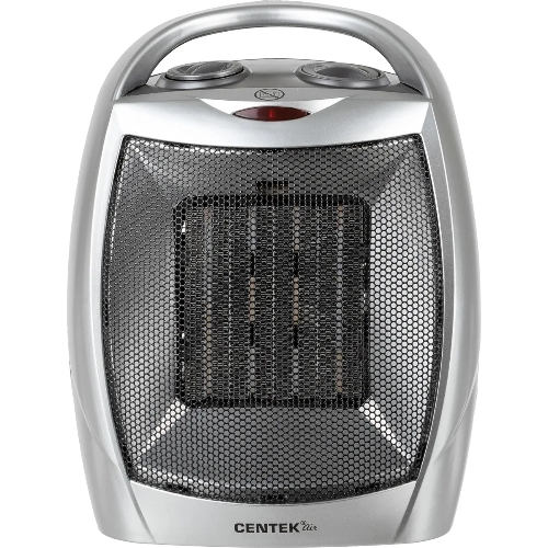 Тепловентилятор Centek CT-6020 серый, 750/1500 Вт, 15 м2, термостат
