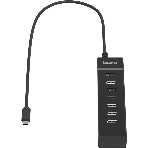 USB-концентратор Buro BPH-C-P107, USB-C, USB 2.0 7 портов, USB