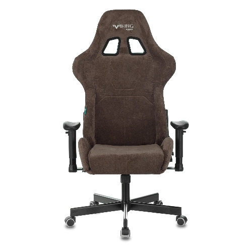 Кресло Бюрократ VIKING KNIGHT LT10 FABRIC коричневый, ткань, 120 кг, механизм качания
