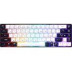 Клавиатура проводная игровая Defender Aris GK-349 RU,черный/белый,68кн+FN,радуж,1.5м