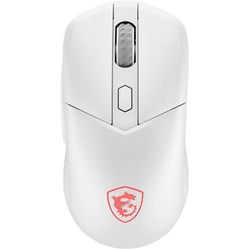 Мышь беспроводная/проводная MSI VERSA 300 белый, 8000 dpi, радиоканал, Bluetooth, USB, кнопки - 6