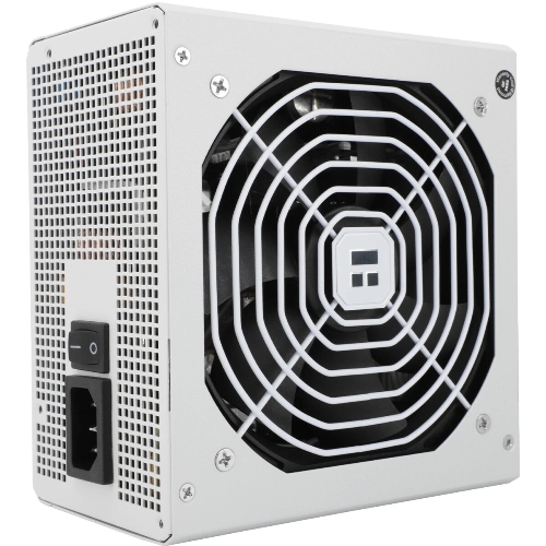 Блок питания 750W/Power Supply Thermalright, 750W 80+ Gold (ATX, 3.1, PCIe 5.1, Non-modular, 1x24(20+4)pin, 1xCPU 8(4+4)pin, 2xPCIe*2 8(6+2)pin, 5xSATA3, 1x12+4pin (12VHPWR PCIe 5.1 12+4pin 600mm), 3xMOLEX4pin, Active, 120x120мм, 150x140x86mm, APFC, white)