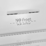 Холодильник Maunfeld MFF200NFSTSE серый двухкамерный 260/96л морозилка снизу, No Frost