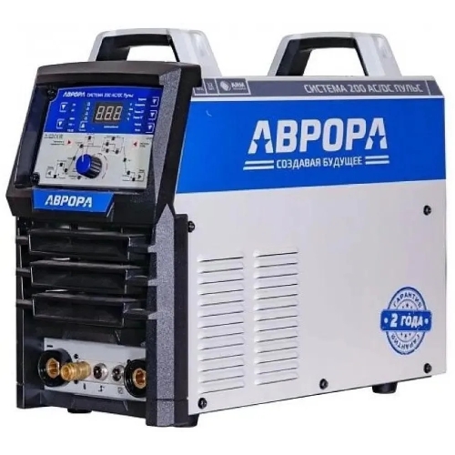 Сварочный аппарат Аврора Система 200 AC/DC ПУЛЬС инвертор ММА, 5.2 кВт