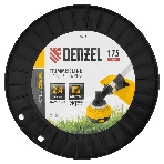 Леска для триммера Denzel двухкомпонентная квадрат, 2,4 мм х 175 м, на DIN катушке EXTRA CORD