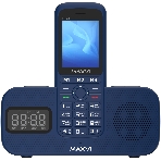Мобильный телефон Maxvi RT-03 + док-станция, синий