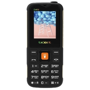 Мобильный телефон teXet TM-D400 черный