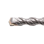 Бур по бетону Denzel двойная спираль, Cobalt W-tip, 12x160 мм, SDS PLUS