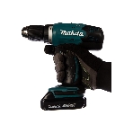 Дрель-шуруповерт Makita DDF453SYE, 18 В, 1,5 Ач, 42 Нм, щеточный