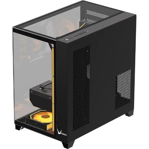 Компьютерный корпус Aerocool/Formula Crystal Z9 черный без БП ATX 7x120мм 2xUSB 3.0 audio bott PSU