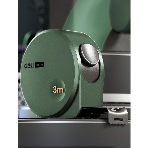 Измерительный и разметочный инструмент Deli Рулетка Home Series Green HT8316L 3м х 16мм, эксклюзивный дизайн, корпус - высококачественный софттач пластик
