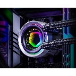 Система жидкостного охлаждения ID-Cooling FX240 INFINITY ARGb черный 120мм алюминий+медь 2000rpm 27.2db 4-pin 300W