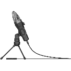 Микрофон проводной A4Tech Bloody GM20 2.3м черный