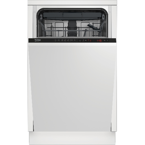 Встраиваемая посудомоечная машина Beko BDIS1W861, белый, 44.8 см, 9 компл., 55 дБ, класс A