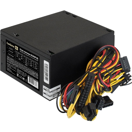 Блок питания ExeGate 850NPXE (EX292245RUS-PC), 850Вт, 120мм, черный