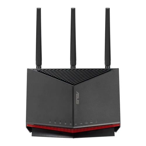 Маршрутизатор ASUS RT-BE86U, черный/красный, 90IG08W0-MO9A0V