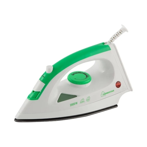 Утюг Homestar HS-4001 бело-зеленый (2000 Вт, пар, тефлоновая подошва)