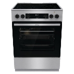 Плита электрическая Gorenje GECS6C70XC серебристый, конфорок 4 электрических, духовка 71 л, 60 см x 85 см x 60 см