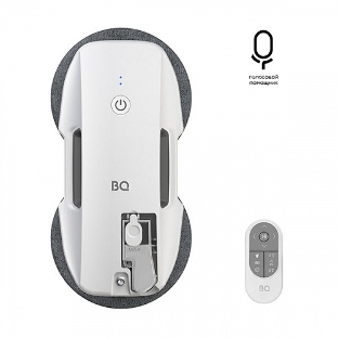 Робот-мойщик окон BQ WR201S белый. Мощность 90 Вт/Объем 20 мл/Объем для чистящего средства 100мл/Параметры электропитания 100-240 В,50-60 Гц/Страховочный трос 5м/Минимальная рабочая зона 35х35см/Планирования пути IQ навигатор"
