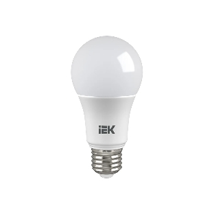 Лампа светодиодная IEK LLE-A60-7-230-40-E27 ECO A60 7Вт грушевидная 4000К белый E27 633лм 230-240В