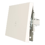 Выключатель проходной 1-кл. СП ZIMA IP20 10А безвинт. зажим слон. кость LEZARD 704-9088-105QC