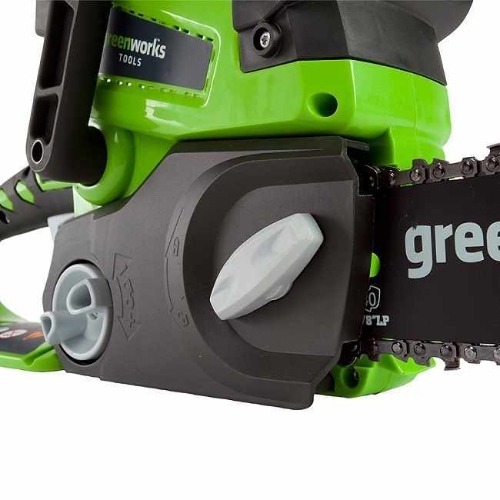 Цепная пила аккумуляторная GreenWorks G24CS25K2, 24V, 25 см, c АКБ 2Ач и ЗУ (2007707UA)