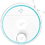 Робот-пылесос HOBOT LEGEE-Q10 Pro белый, 5200 мА/ч Li-Ion, уборка сухая/влажная, пылесборник контейнер 0.5 л