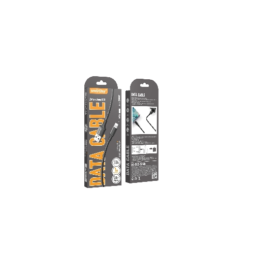 Кабель Smartbuy (iK-512-S14b) S14 Lightning черный, 3 А, 1 м