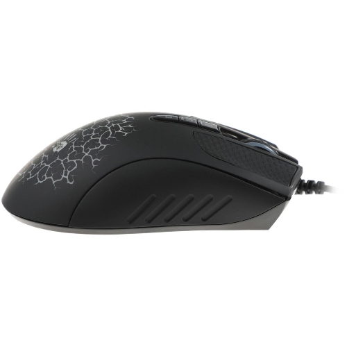 Мышь проводная A4Tech Bloody A90 черный, 6200 dpi, USB, кнопки - 8