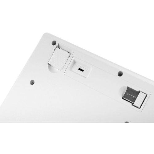 Клавиатура беспроводная Redragon Anubis беспроводная, USB, Bluetooth/Радиоканал, белый