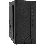 Компьютерный корпус Minitower ExeGate BAA-303-UNS400 (mATX, БП UNS400 с вент. 12см, 2*USB, HD Audio, черный)