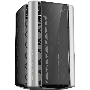 Компьютерный корпус без блока питания Geometric Future Model 2 The Ark, Midi-Tower, TG, no fans, 3xUSB-A 3.0, 1xUSB 3.2 Type-C, mATX, mITX Gray