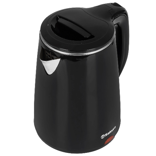 Чайник электрический Sakura SA-2150BK 1.8 л, двойной корпус,черн д