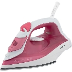 Утюг Scarlett SC-SI30K56 розовый, 2400; Световой индикатор работы: Да; Регулируемый пар до г/мин: 35; Паровой удар до г/мин: 140; Резервуар для воды, мл: 280; Функция разбрызгивания воды: Да; Терморегулятор: Да; Вертикальное отпаривание: Да; Регулировка степени отпаривания: Да; Покрытие подошвы: Керамическая подошва KeramoPro; Самоочистка: Да; Система защиты от накипи ANTI-CALC: Да; Функция автоотключения AUTO-SHUT OFF: Да; Размер утюга Ш*В*Г, мм: 289*120*140; Шарнирное крепление шнура: Да; Длина электрошнура, м: 1.8; Цвет шнура: В цвет корпуса;