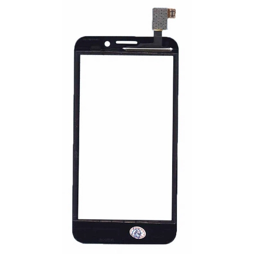 Сенсорное стекло (тачскрин) для Alcatel One Touch Snap 7025D, черное