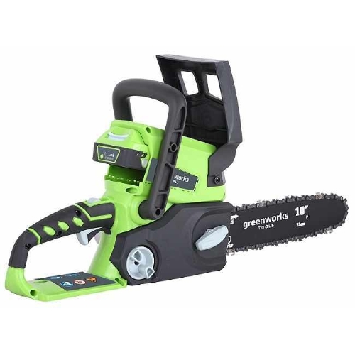 Цепная пила аккумуляторная GreenWorks G24CS25K2, 24V, 25 см, c АКБ 2Ач и ЗУ (2007707UA)