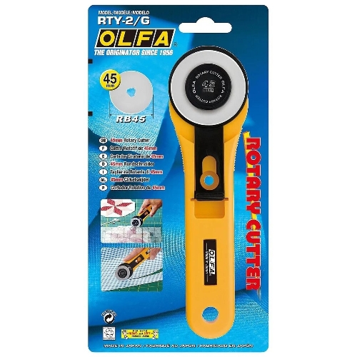 Нож дисковый Olfa OL-RTY-2/G пластик нерж.сталь 1 шт