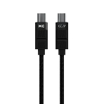 Дата-кабель MORE CHOICE (4620202554987) K87aa 2м USB 3.0A PD60W для Type-C Type-C- 2м, черный