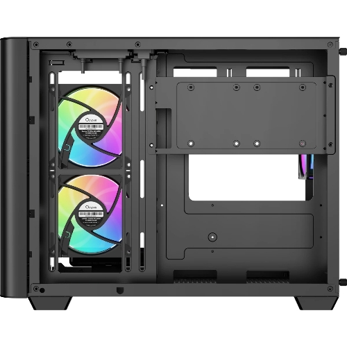 Компьютерный корпус Ocypus Iota C50 BK Curve ARGB Digital mATX без БП (Iota-C50-BKD300CD-GL)